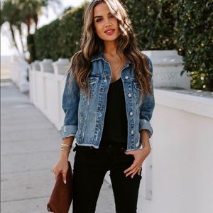 VICI collection Night Rider denim jacket